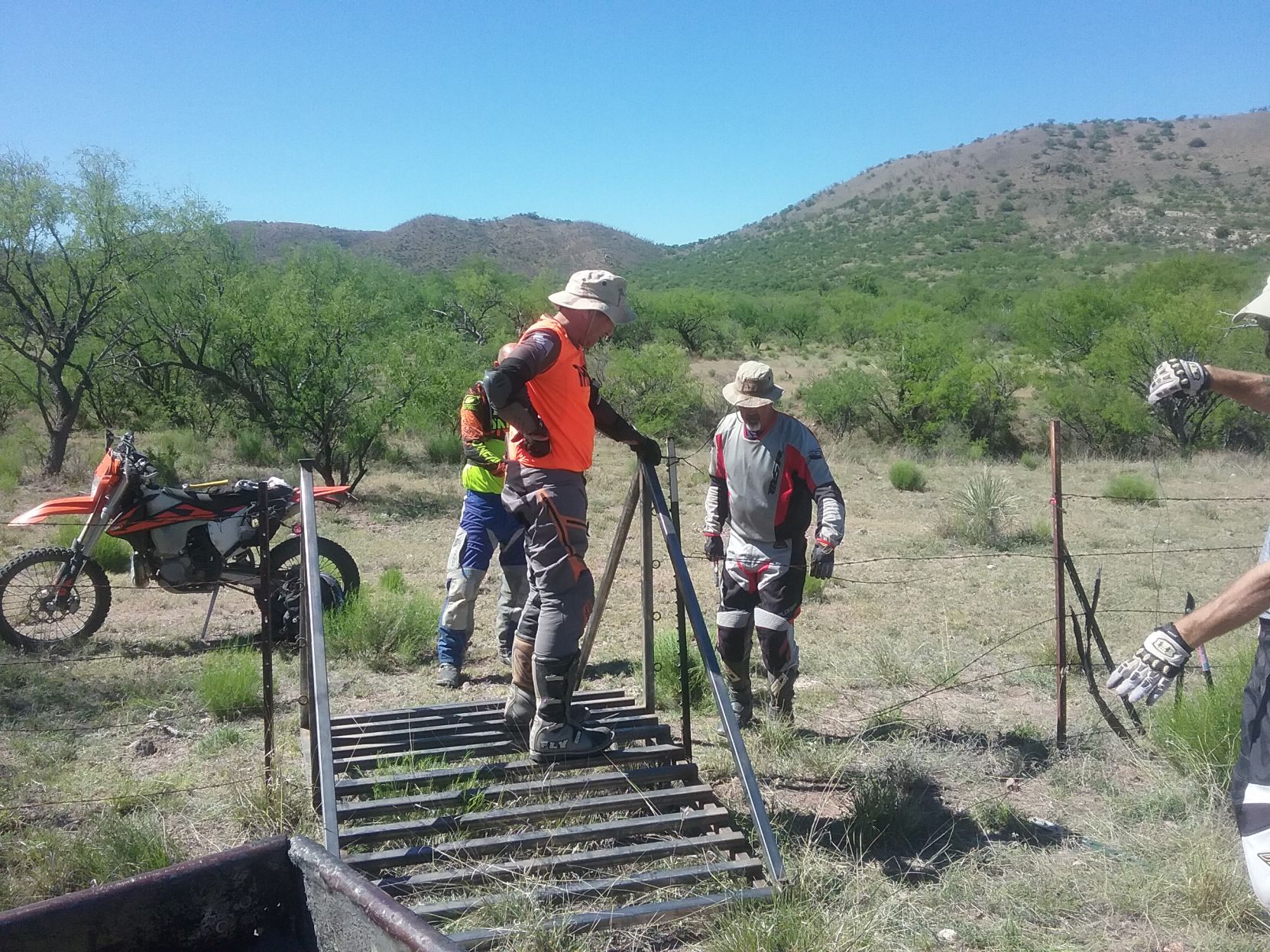 Installing a barrier